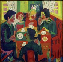 E.L.Kirchner / Coffee Drinkers by klassik art