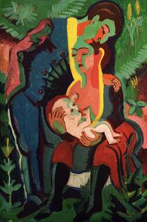 E.L. Kirchner, The Family by klassik art