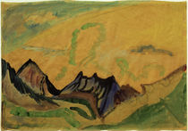 Ernst Ludwig Kirchner, Mountain landscape by klassik art
