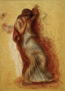 Auguste Renoir / Dancer / Pastel Sketch by klassik art