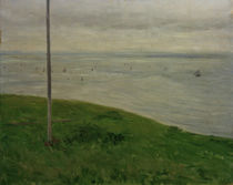Caillebotte / Meadow along Coast / 1884 by AKG  Images