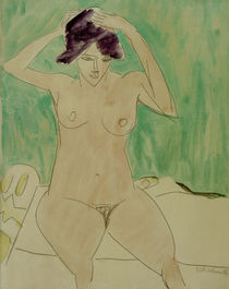 E.L.Kirchner, Frau mit Hut – Dodo von klassik art