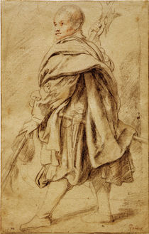 P.P.Rubens, Study of a Halberdier / Draw. by klassik art