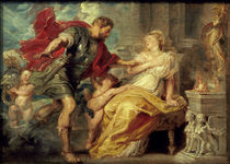 Peter Paul Rubens, Mars und Rhea Silvia von klassik art