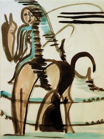 E.L.Kirchner / The Horsewoman by klassik art