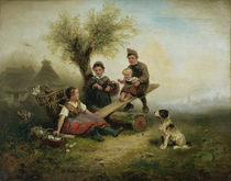 W.A.Meyerheim, Spielende Kinder.. von klassik art