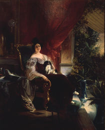 F.Bouchot, Madame de Gama-Machado von klassik art
