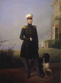 Tsar Nicholas I in Peterhof / Bottmann by klassik art