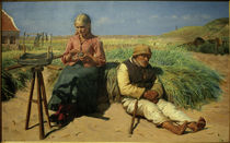 M.Ancher, Der blinde Christian und Tine von klassik art