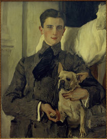 Felix Jussupow, Porträt / Gemälde von V.Serow, 1903 von klassik art