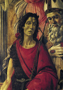 Botticelli, John the Baptist / Paint. by klassik art