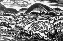 E.L.Kirchner / Taunus Landscape / 1916 by klassik art