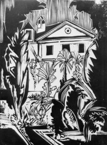 E.L.Kirchner, Botanischer Garten von klassik art