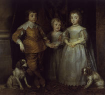 Die Kinder Karls I. / van Dyck von klassik art