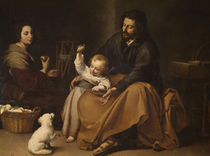 Holy Family with Bird / Murillo /  c. 1650 by klassik art