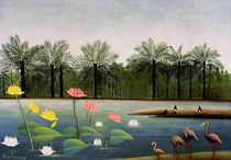 H.Rousseau, The Flamingoes by klassik art