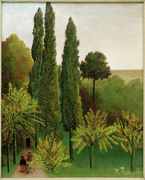 H.Rousseau, Walking in t. Parc Buttes-Ch. by klassik art