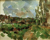 P.Cézanne, Uferlandschaft von klassik art