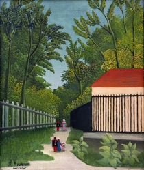 H.Rousseau, Promenade im Park Montsouris von klassik art