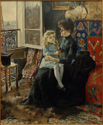 A.Gallen-Kallela, Mutter und Kind von klassik art