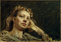 A.Gallen-Kallela, Heroisches Porträt von Mary von klassik art