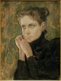 A.Gallen-Kallela, Porträt der Schauspielerin Ida Aalberg by klassik art