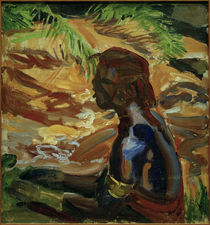 A.Gallen-Kallela, Kikuyu am Flussufer von klassik art