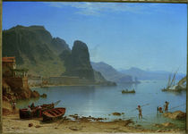 C.Morgenstern, Terracina mit Fischfelsen by klassik-art