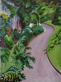August Macke / Garden Path by klassik art