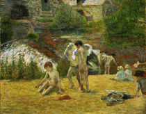 P.Gauguin / Young Bretons in the Bath by klassik art