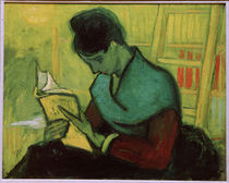 Van Gogh, Novel Reader / Paint./ 1888 by klassik art