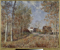 A.Sisley, Un coin de bois aux Sablons von klassik art