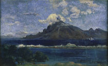 P.Gauguin, Landscape of Te Vaa / 1896 by klassik art