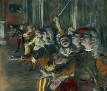 E.Degas, Chorsänger von klassik art