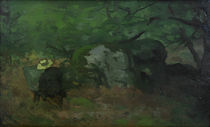 Sisley / The painter Monet... /  c. 1865 by klassik art