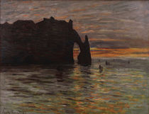 Claude Monet / Sunset / Painting / 1883 by klassik art