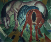 Franz Marc / Mare with Foal / 1912 by klassik art