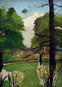 H.Rousseau, View of Park Montsouris by klassik art