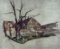 Cézanne / Winter landscape /  c. 1885 by klassik art