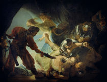 Rembrandt / The Blinding of Samson /1636 by klassik art