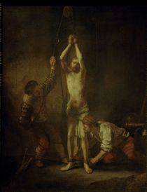 Rembrandt, Christus an Geißelsäule von klassik art