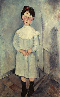 A.Modigliani, Girl in blue by klassik art