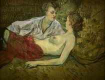 Toulouse-Lautrec, Die beiden Freundinnen von klassik art