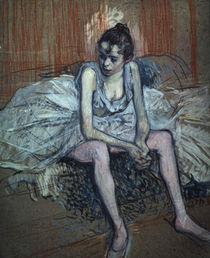 Toulouse-Lautrec, Sitzende Tänzerin von klassik art