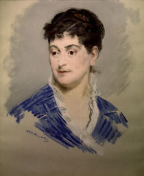 Mme Emile Zola / Pastell von E.Manet von klassik art
