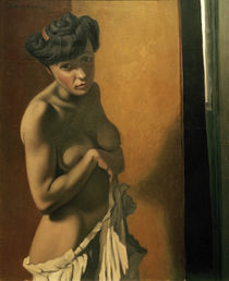 F.Vallotton, Nude tanned torso by klassik art