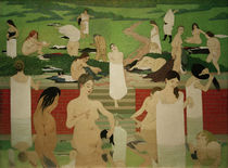 F.Vallotton, The pool on a summer’s eve by klassik art