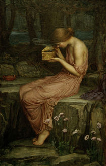 J.W.Waterhouse, Psyche .... / painting by klassik art