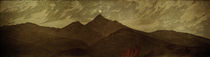C.D.Friedrich, Mond über Riesengebirge von klassik art
