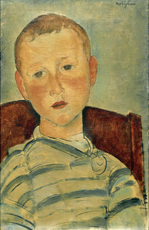 A.Modigliani, Junge von klassik art